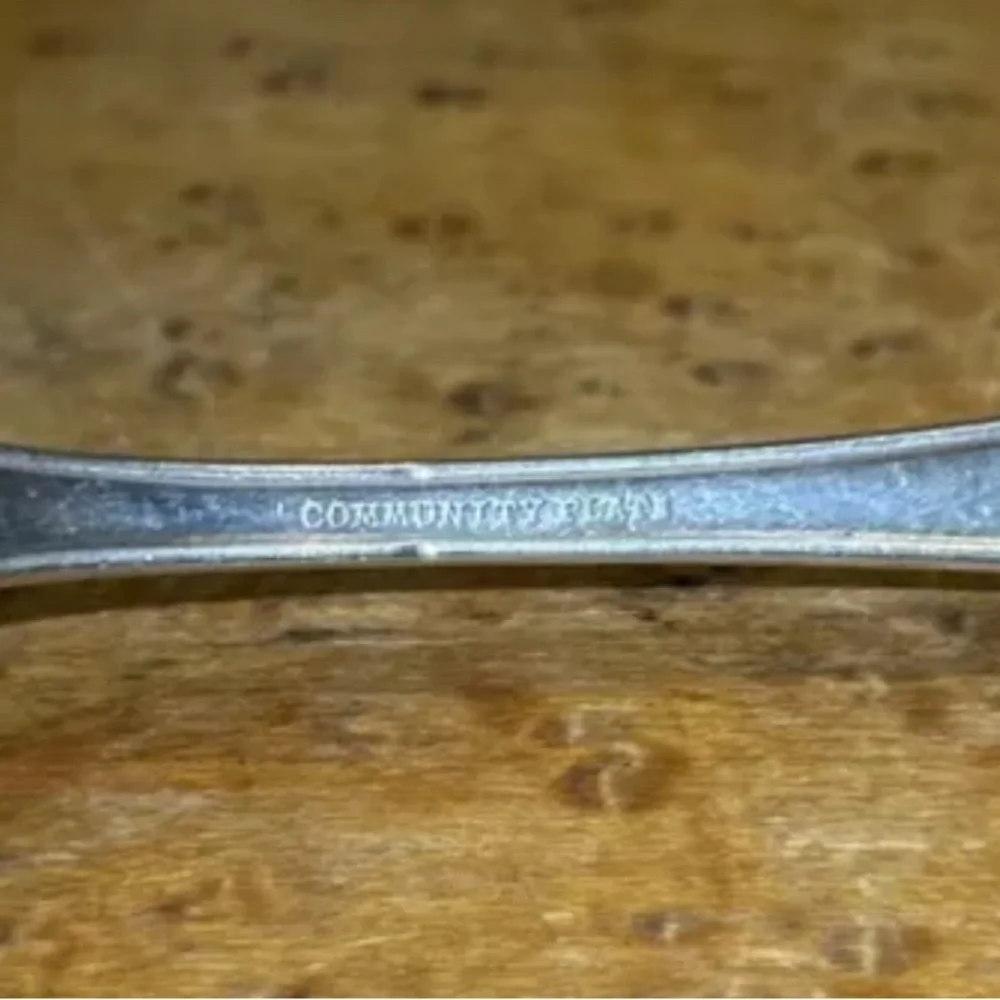 Vintage 1910 Sheraton Community Silver Plate 6 Inch Demitasse Spoon